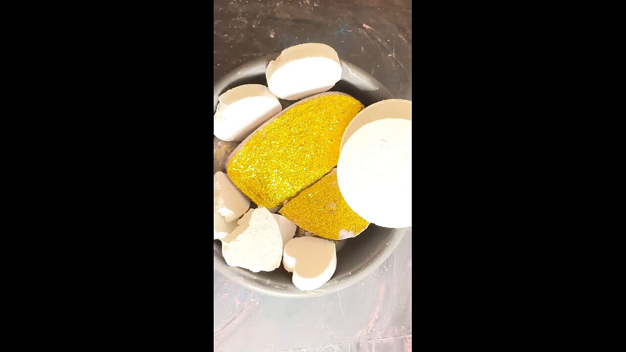 yellow🟡 finishing chalk asmr🔥