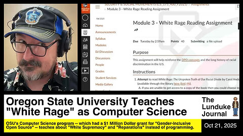 Oregon State University Teaches "White Rage" as Computer Science