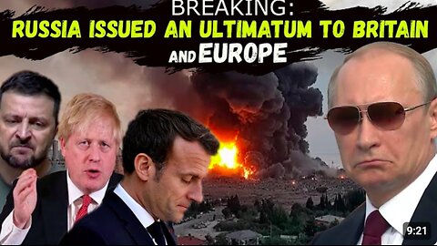 We Don't Negotiate With Criminals: RUSSIA Banned UK and Europe From Participating In Negotiations