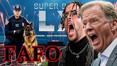 Bad Bunny FINDS OUT! ICE confirms Super Bowl RAIDS after WOKE performer selected for Halftime Show!