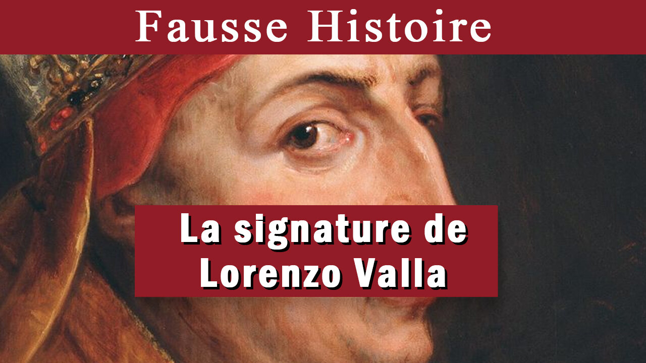 Hérodote - La signature de Lorenzo Valla Hérodote - La signature de Lorenzo Valla