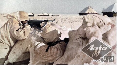 German newsreel, VITEBSK DEFENSE Europa Woche Nr. 55 from March, 1944
