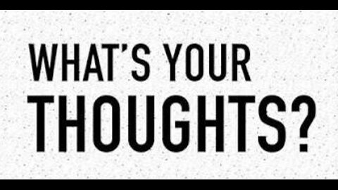 What are your thoughts