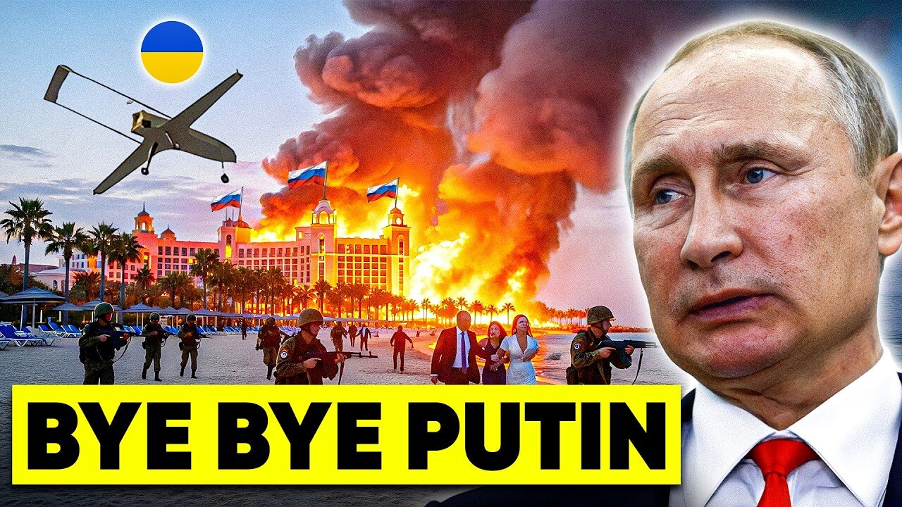 Putin FLEES to his Bunker as Ukraine Attacks Putin's Secret Meeting in Sochi