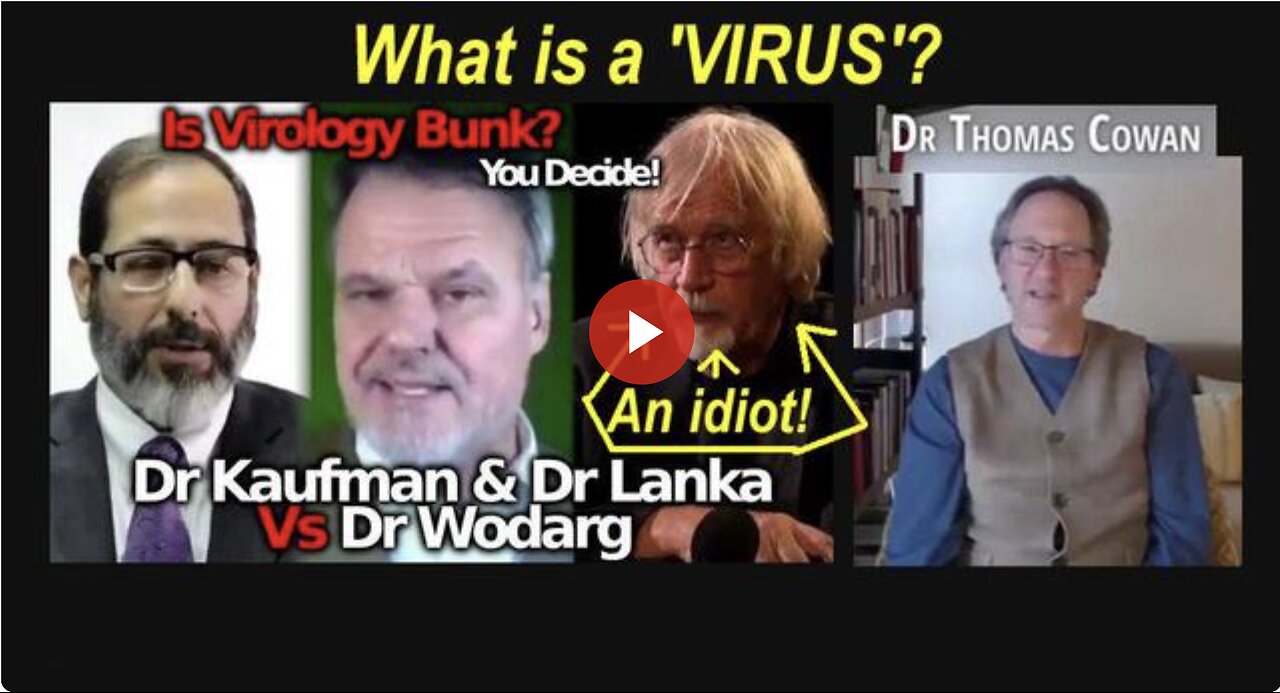 What is a 'VIRUS'? Dr. 'Andrew Kaufman' & Dr. 'Stefan Lanka' vs. Dr 'Wodarg' feat Dr. Tom Cowan