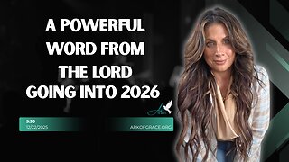 A Powerful Word From The Lord Going Into 2026