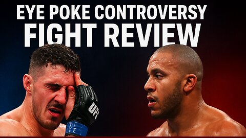 Aspinall vs Gane Breakdown — The Eye Poke That Stopped UFC 321!