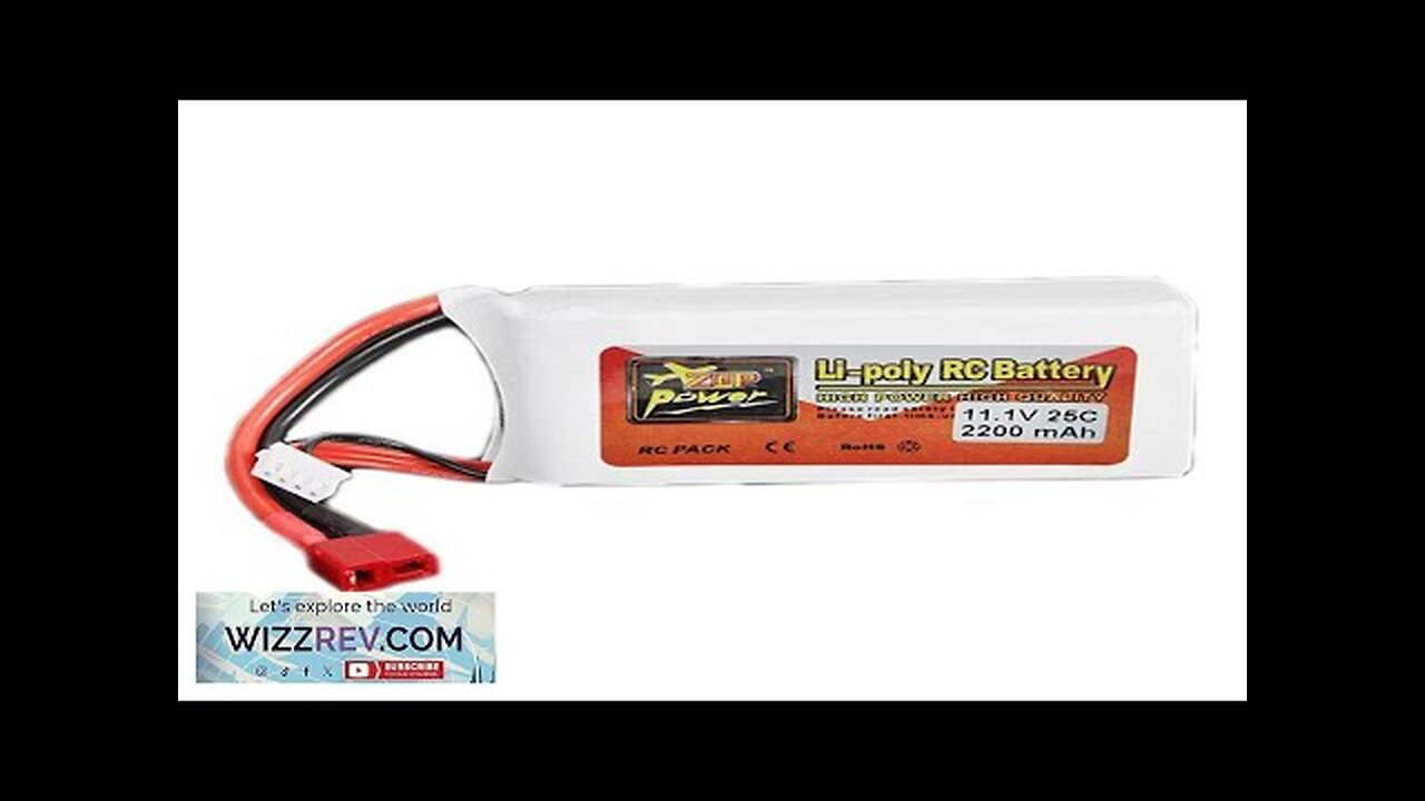 ZOP Power 3S 11.1V 2200mAh 25C Lipo Battery T Plug XT60 Review