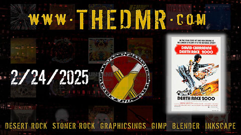 DMR Live 2/24/2025: Desert Rock & Adjacent Cool Tunes + Graphicsing