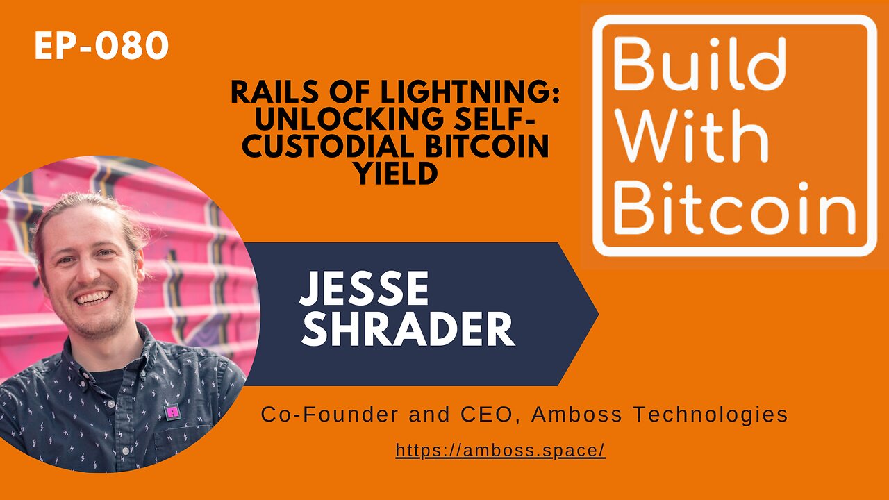Rails of Lightning: Unlocking Self-Custodial Bitcoin Yield with Amboss CEO Jesse Shrader