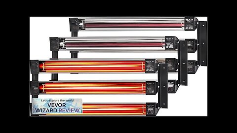 VEVOR Paint Curing Lamp 3 Set 3000W Quick Drying 110V 47.2x39.3 sq.inch Review