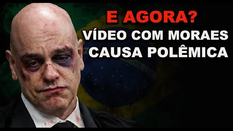 POLÊMICA - ANIMAÇÃO COM MORAES AP4NHANDO PODE DAR PROBLEMA PARA CRIADORES