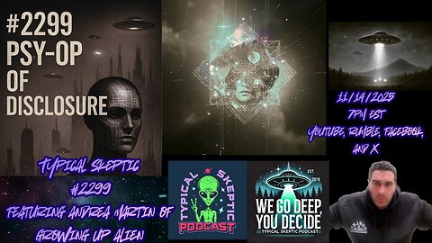 🎙 Typical Skeptic #2299 – w/ Andrea Martin (Growing Up Alien) - We are Inventory on A Slave Planet
