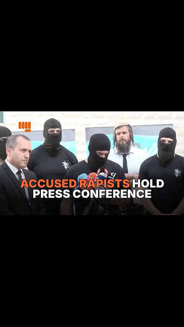 ACCUSED ISRAELI R*PISTS HOLD PRESS CONFERENCE