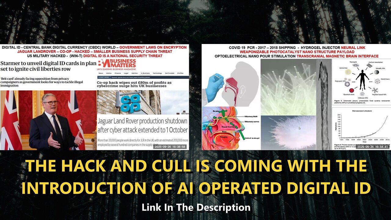THE HACK AND CULL IS COMING WITH THE INTRODUCTION OF AI OPERATED DIGITAL ID