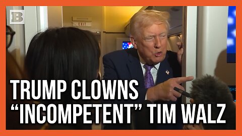 President Trump Clowns Tim Walz, the Media While Noting His "Perfect" Cognitive Test
