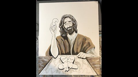 Jesus puzzle day 2 part 1 of 2