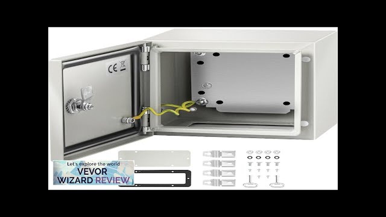 VEVOR NEMA Steel Enclosure 8 x 8 x 6'' NEMA 4X Steel Review