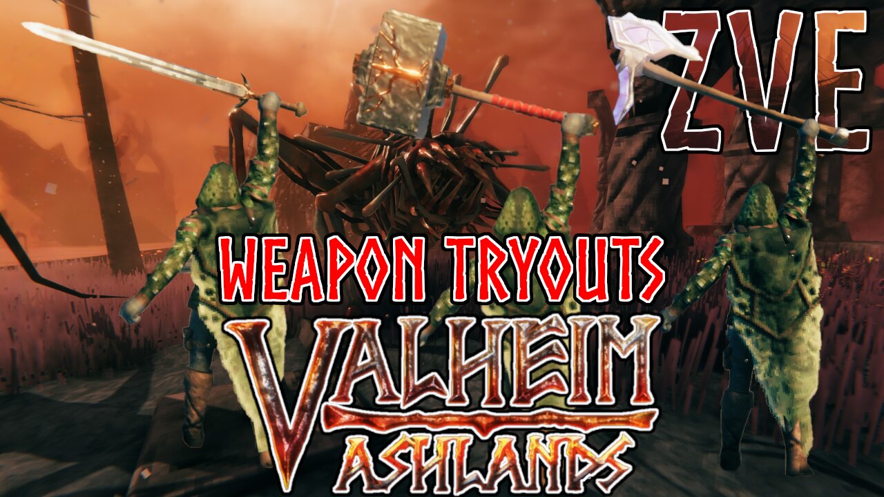 Valheim EP 54 - Ashlands: Weapon Tryouts