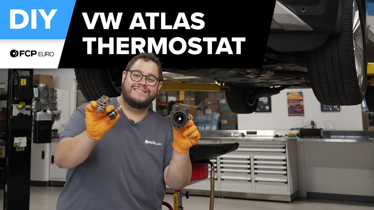 Volkswagen Atlas Thermostat Replacement DIY (2018-2023 Volkswagen Atlas MQB, 3.6 VR6)