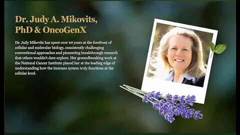 Global Healing Dr Judy Mikovits and OncoGenX