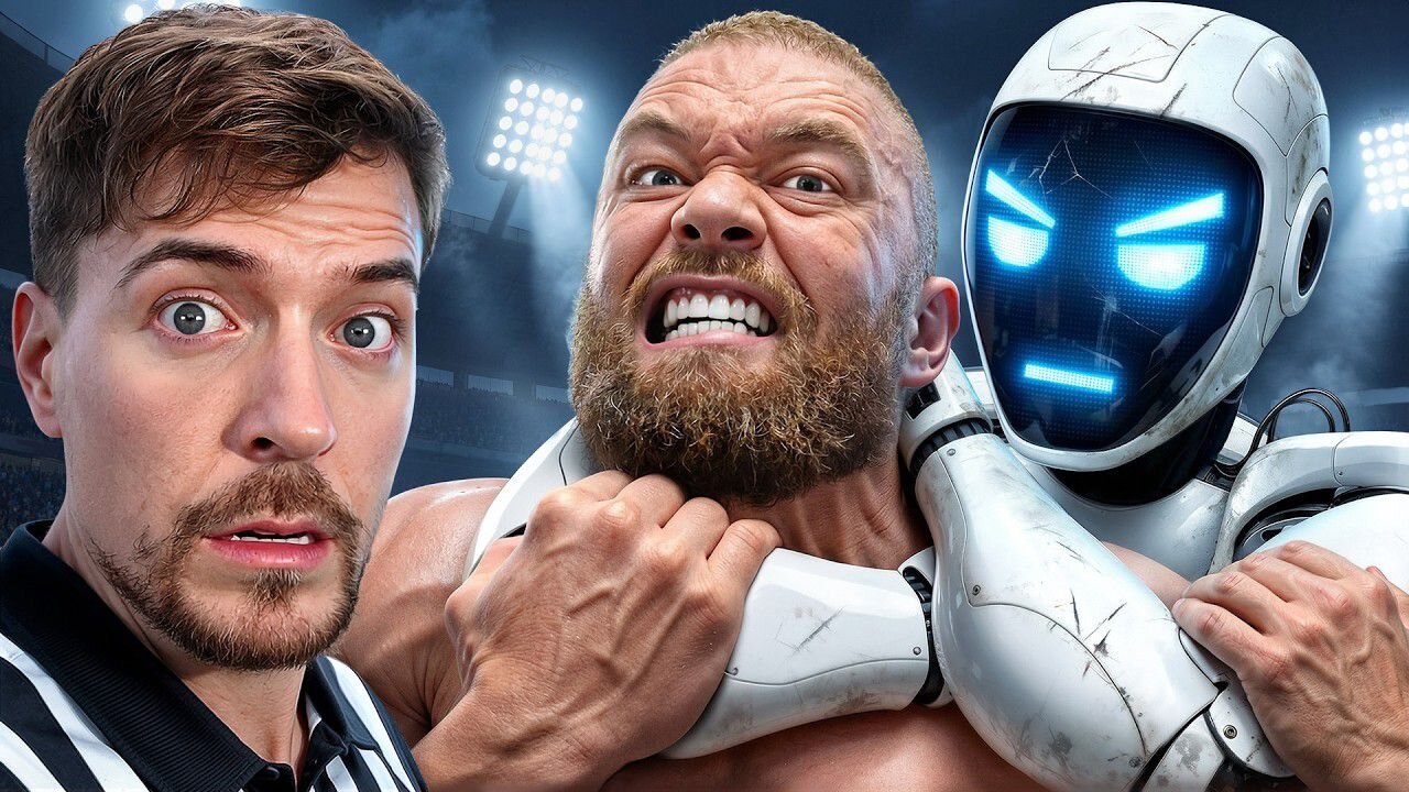 World's Strongest Man Vs Robot