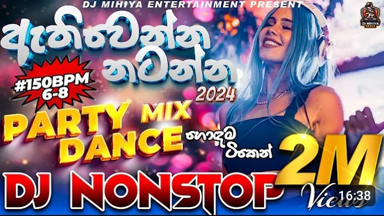 6-8 dj nonstop party mix dance use hedphone