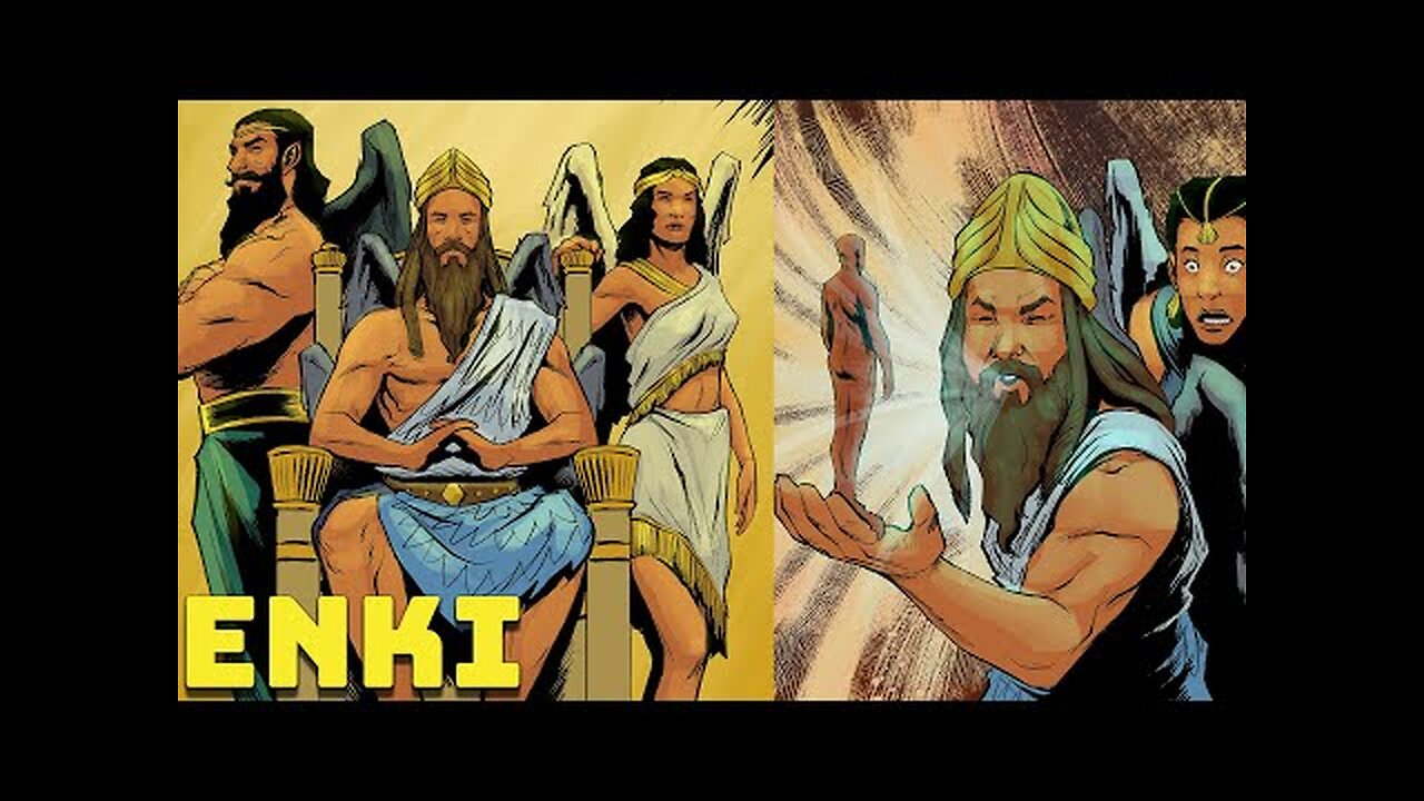 Enki vs Enlil the anunaki wars of heavens over who has the right to rule humanity slave species