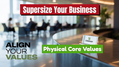 Can Physical Core Values Help Supersize Your Business?