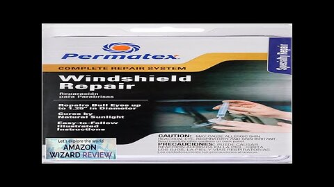 Permatex 09103 Automotive Windshield Repair Kit For Chipped And Cracked Windshields Review