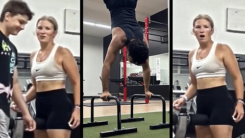 🔥 Scaring People in The Gym With Calisthenics #135
