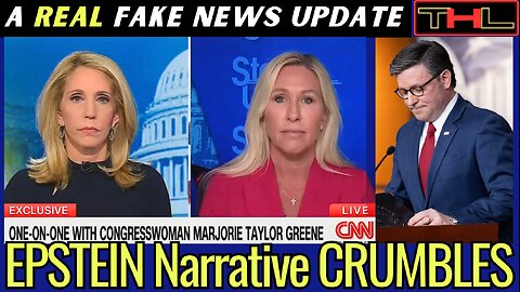 A REAL Fake News Update | Trump CRACKS on the Epstein List, while MSM Narrative Crumbles