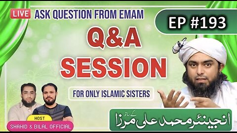 193-Live Q & A Session With Engineer Muhammad Ali Mirza (23-Jan-2026)