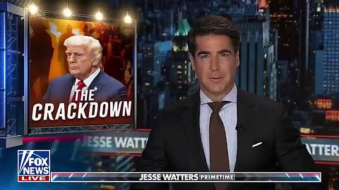 🚨Jesse Watters · ICE Facilities are UNDER SEIGE & lamestream media is crickets