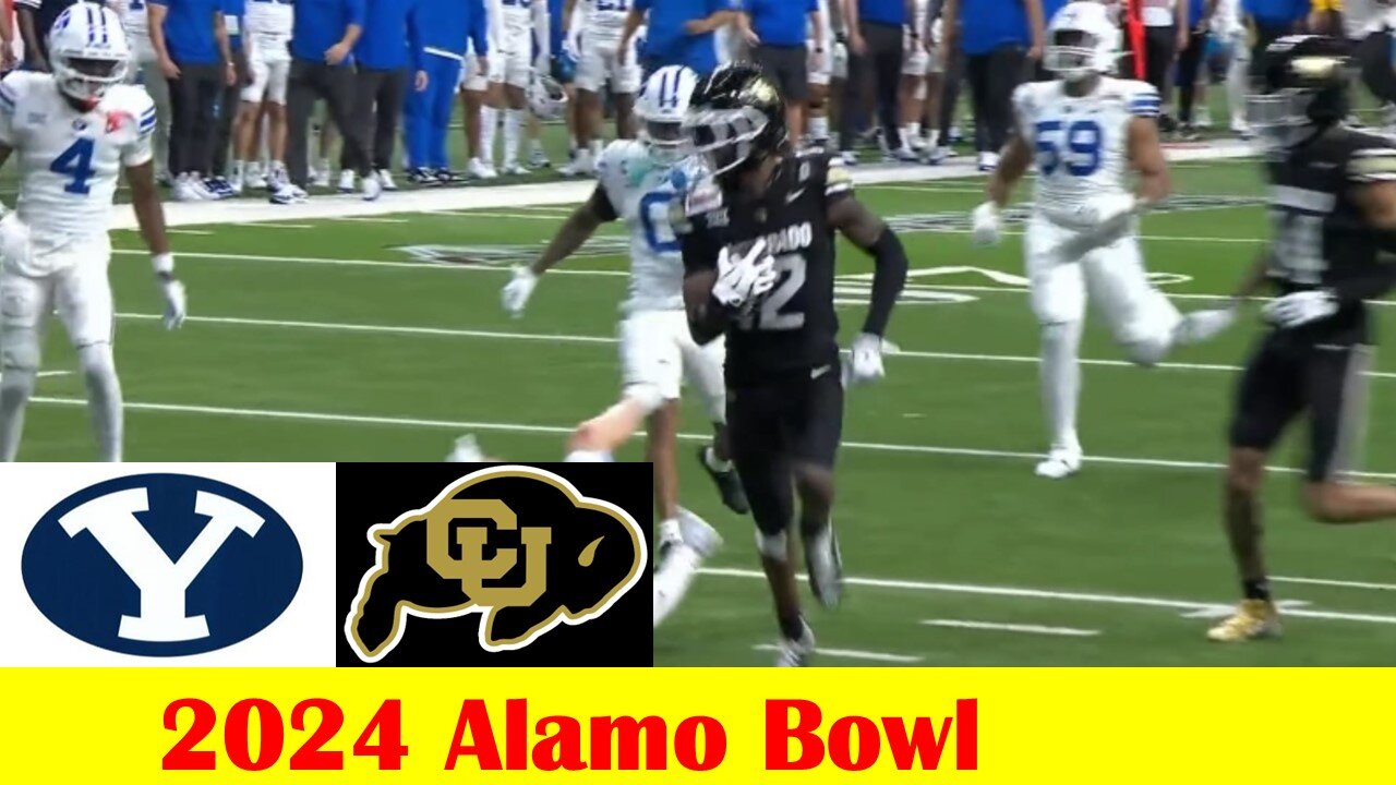#23 Colorado vs #17 BYU Football Game Highlights, 2024 Alamo Bowl