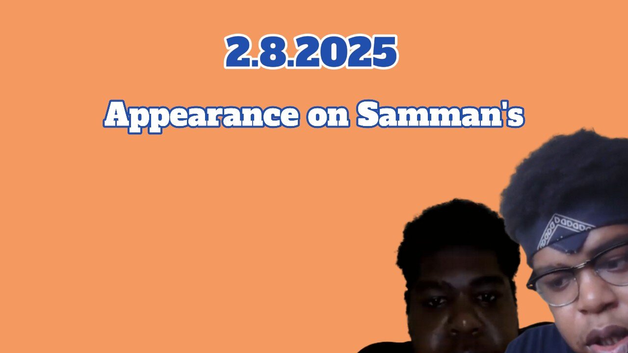 2.8.2025 - Appearance on Samman's