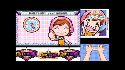 Cooking Mama 4 Kitchen Magic 3DS Chocolate Cornet