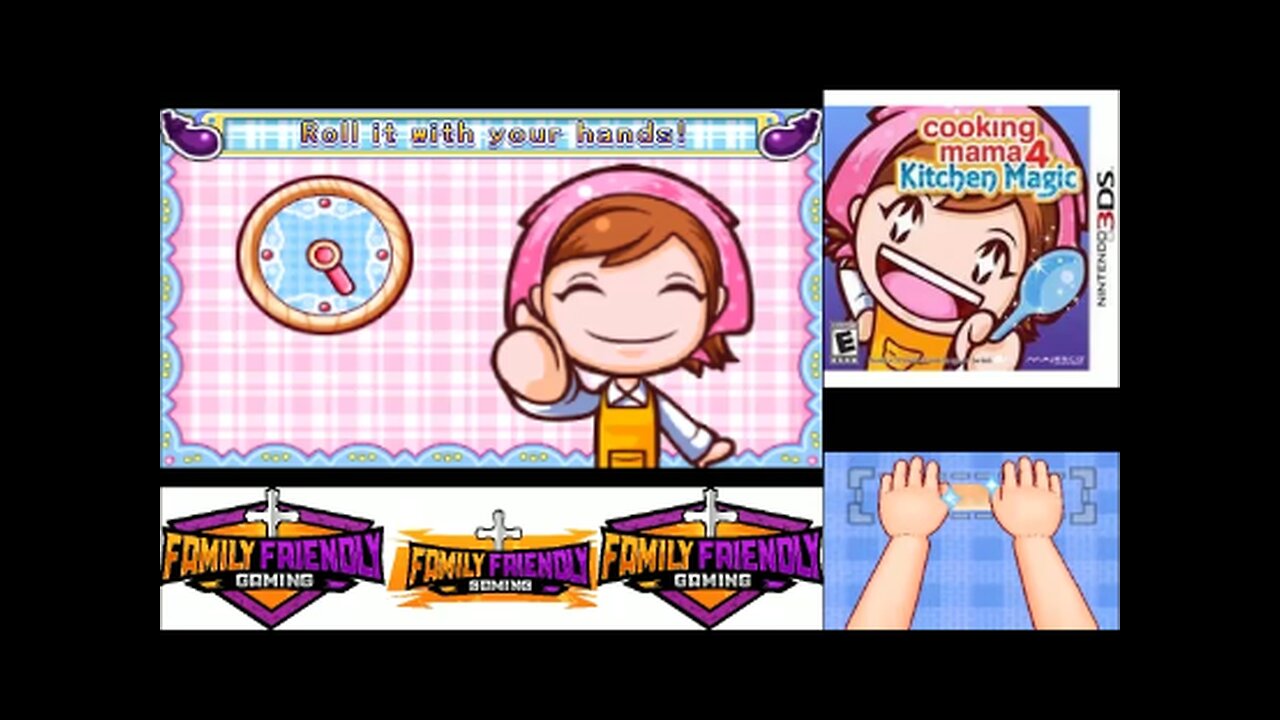 Cooking Mama 4 Kitchen Magic 3DS Chocolate Cornet