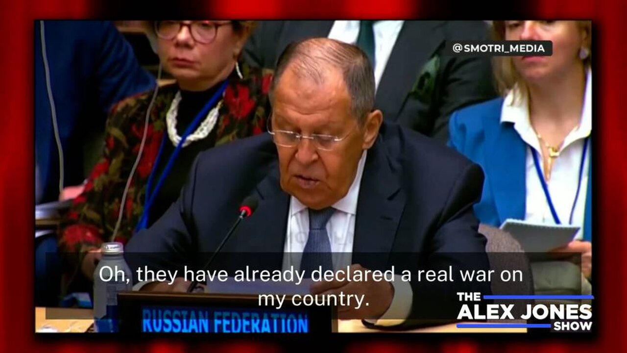 BREAKING WWIII UPDATE: Russias Foreign Minister Lavrov Declares NATO & EU Are Now At War With Moscow
