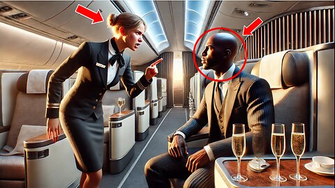 Racist Flight Attendant Insults Black Man, 5 Minutes Later He Becomes New Boss of Airline