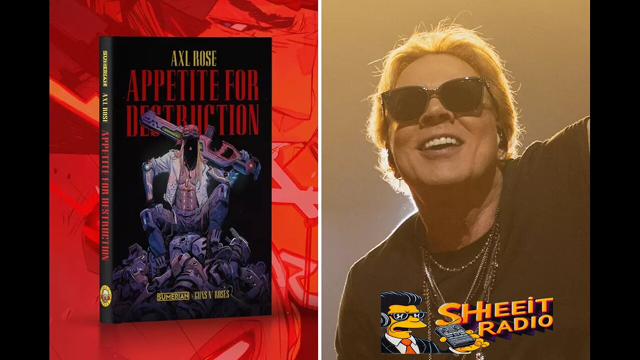 Axl Rose: Appetite for Destruction Comic book