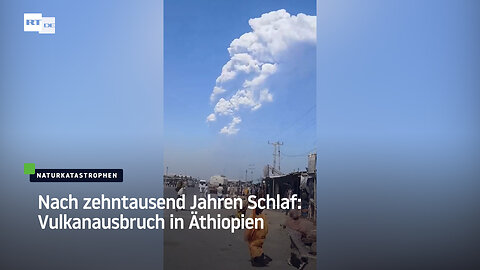 Nach zehntausend Jahren Schlaf: Vulkanausbruch in Äthiopien