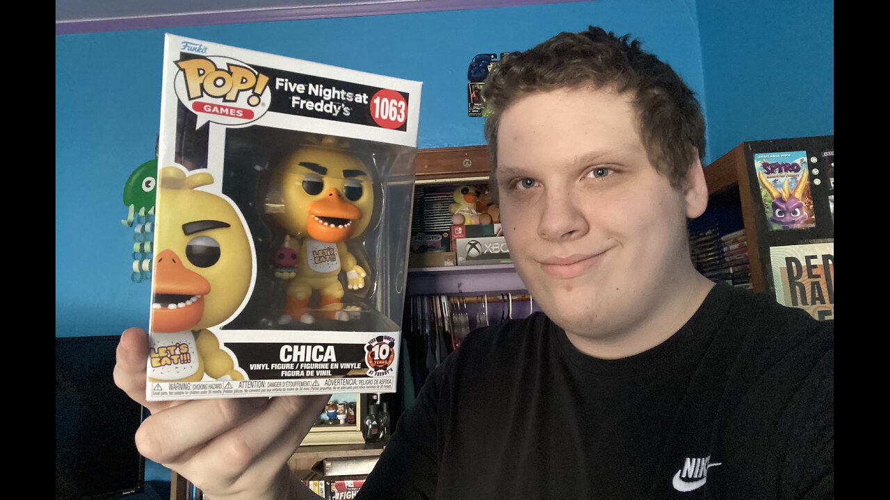 NEW UNBOXING Funko Pop Of Chica From FNAF.