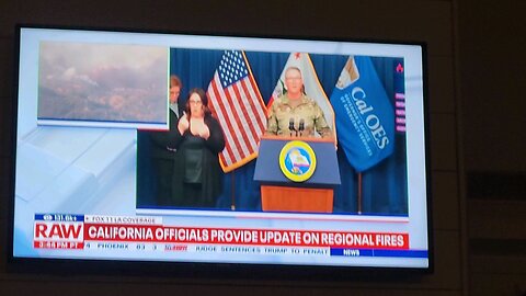 National Guard reporting on the Los Angeles Fires