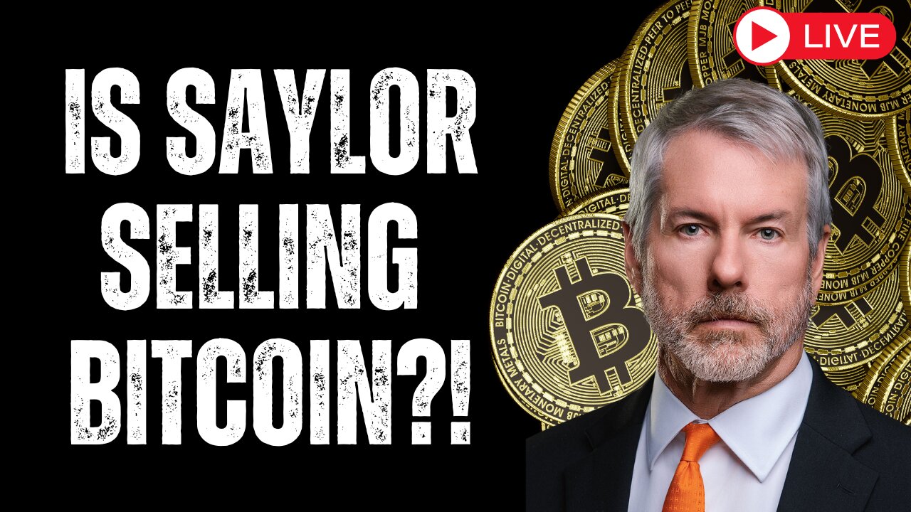 Is Saylor Selling BTC?!