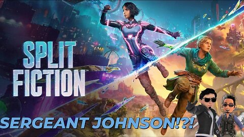 SERGEANT JOHNSON!? Split Fiction Co op gameplay funny moments