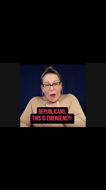 🚨 Republicans, This Is EMERGENCY! 😱 #ASL #deaf #signlanguage