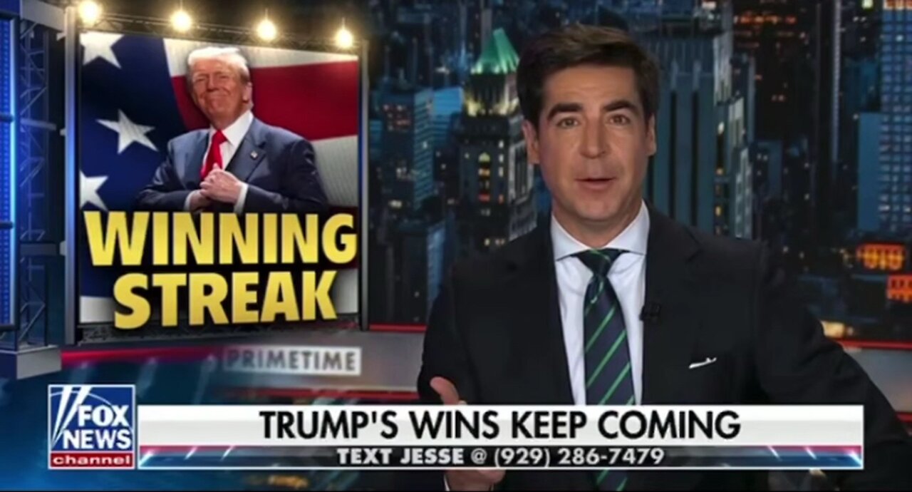 President Trump’s Winning Streak