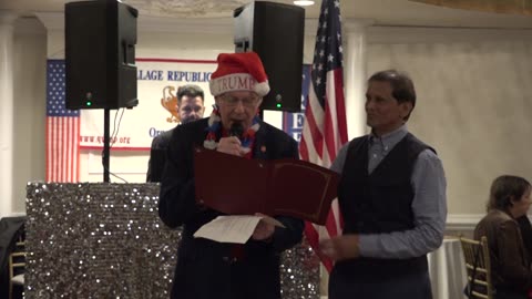 Certificate of Appreciation Presentation to Vinod Patel