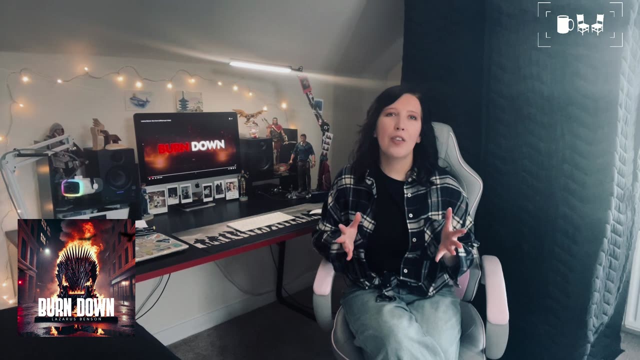 🎵 Reacting to Lazarus Benson – "Burn Down" | Cupchairs Reacts 🎵